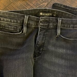 Athleta Size 4 Black/Gray Jeans